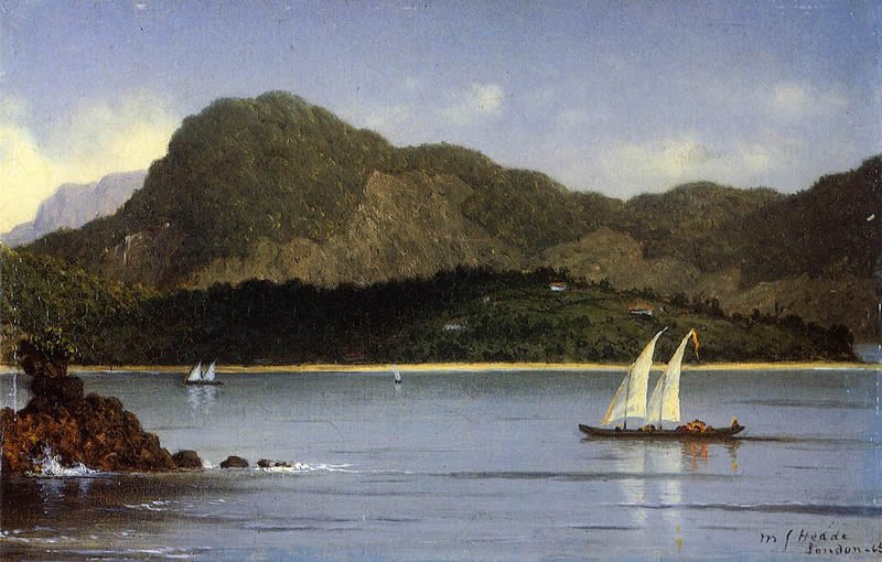 Martin Johnson Heade Seascape Brazilian View